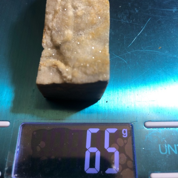 Druzy Sphalerite Crystal Obelisk | Zinc Mineral Tower | 65g - Picture 10 of 11